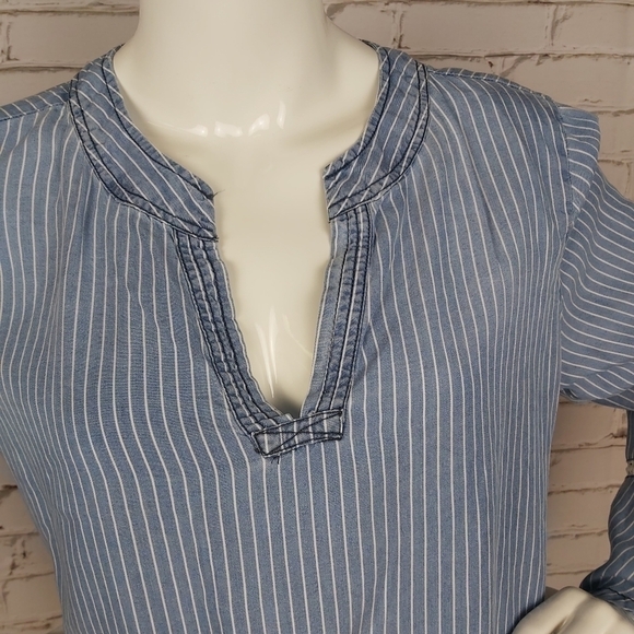 Fourteenth PLACE Striped Blouse - Picture 3 of 9